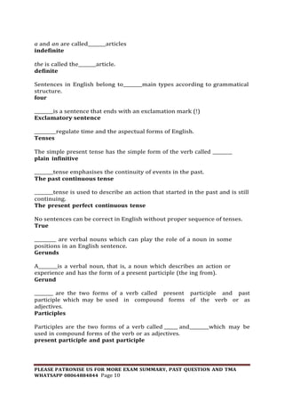 GST102 USE OF ENGLISH AND COMMUNICATION SKILLS II SUMMARY 08064884844.pdf