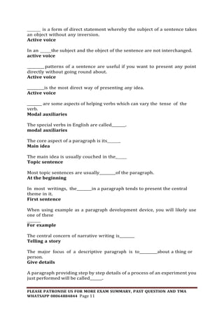 GST102 USE OF ENGLISH AND COMMUNICATION SKILLS II SUMMARY 08064884844.pdf