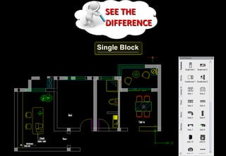 SEE THE
  DIFFERENCE

Single Block
 