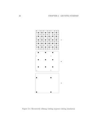 26 CHAPTER 2. GETTING STARTED
CAB
Figure 2.4: Recursively reﬁning visiting sequence during simulation
 
