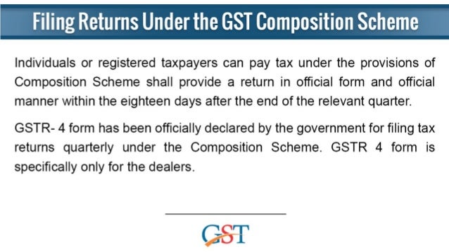 what is composition scheme of gst. why it was introduced