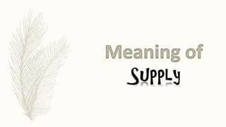 Gst Presentation; Supply; transition provisions.