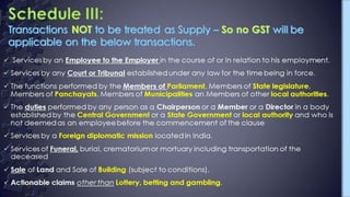 Gst Presentation; Supply; transition provisions.