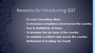 Gst Presentation; Supply; transition provisions.