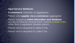 Gst Presentation; Supply; transition provisions.