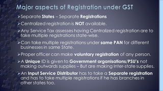 Gst Presentation; Supply; transition provisions.