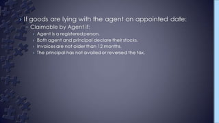 Gst Presentation; Supply; transition provisions.