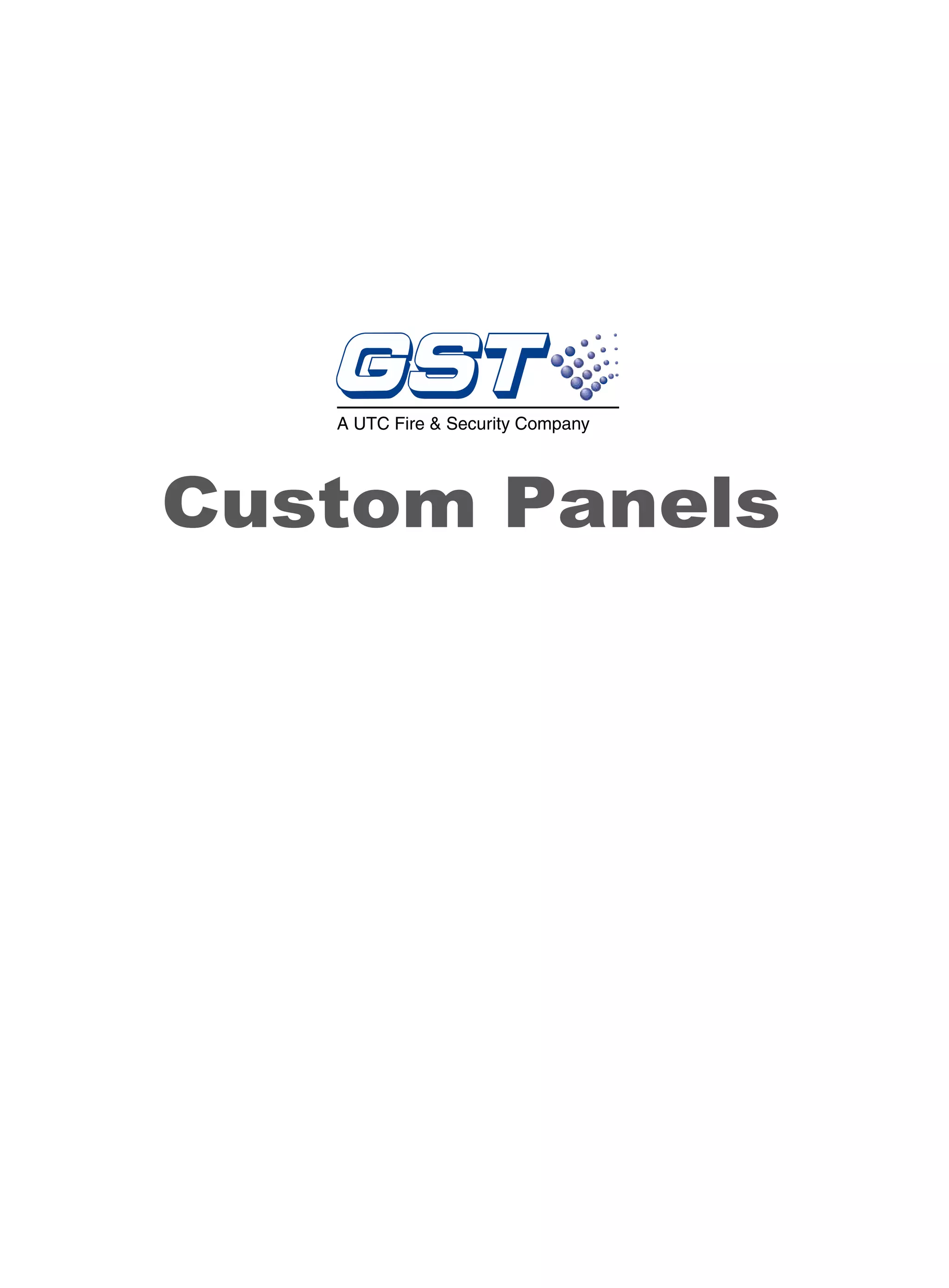 Custom Panels
 