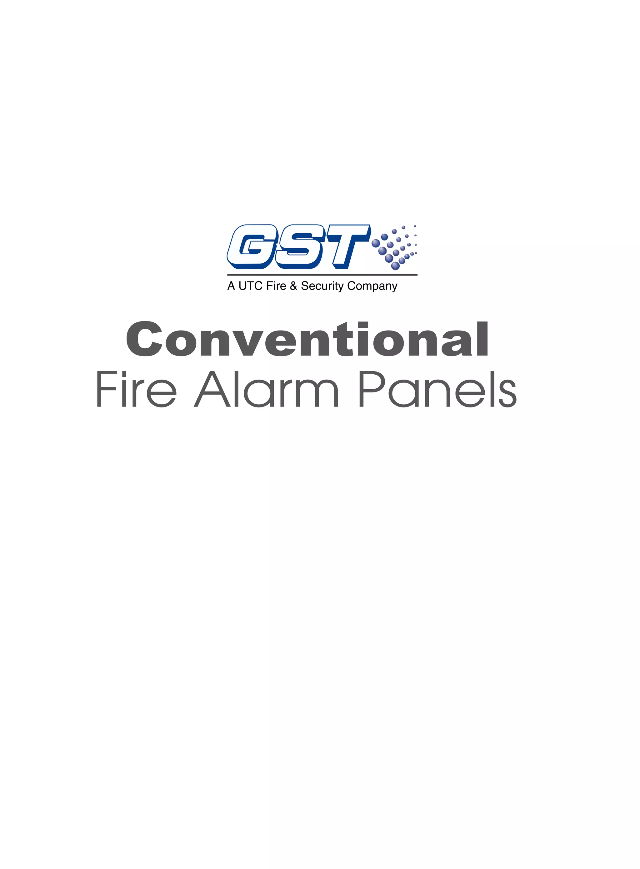 Conventional
Fire Alarm Panels
 