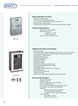 Gst fire alarm system ver.2010