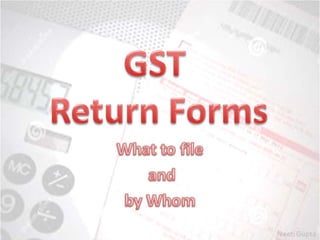 GST Return Forms