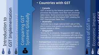 GST in India from Worlds Lens - An overview | PPTX