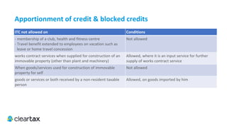 ITC E-Book
6. Other Relevant Points
 