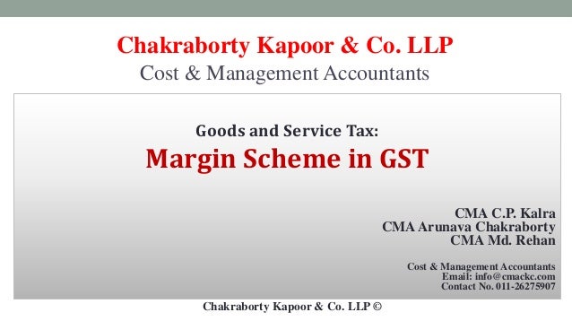 gst and margin scheme Calculating the gst under the margin scheme | webb martin.