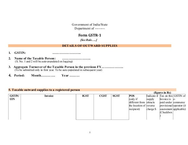 to process gstr how 3b GSTR Return Format 1 to process gstr how 3b GSTR Return Format 1