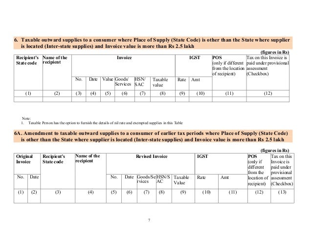 provisional invoice
