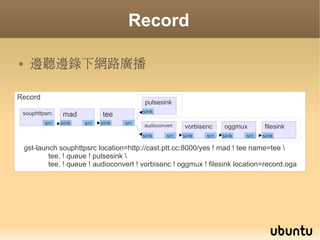 Introduction GStreamer | PDF | Digital Audio | Computer Software and ...