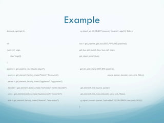 Gstreamer Basics | PDF