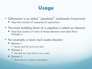 Element In Gstreamer _ Basic tutorial 12: Streaming – PEMPAW