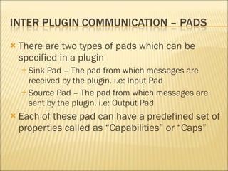 Gstreamer plugin devpt_1 | PPT