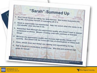 INTEGRATE 2016
Greg Stroud & Julie Link
 