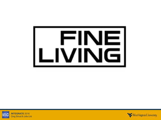 INTEGRATE 2016
Greg Stroud & Julie Link
 