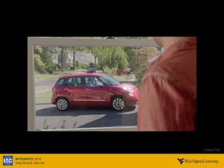 INTEGRATE 2016
Greg Stroud & Julie Link
[ video] Fiat
 