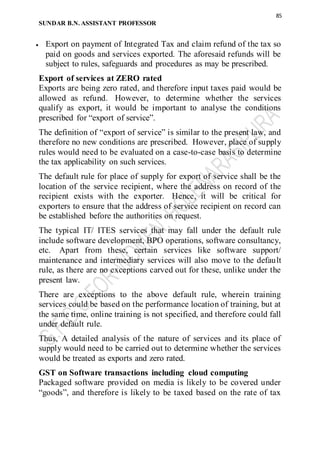 Goods and Services Tax | DOCX