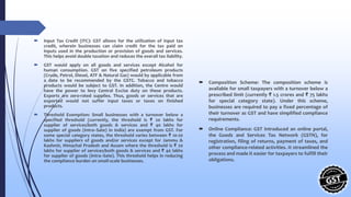 GST UNIT 1 learning and practice of goods and services | PDF