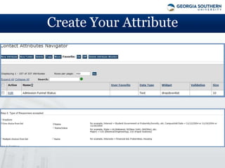 Create Your Attribute
 