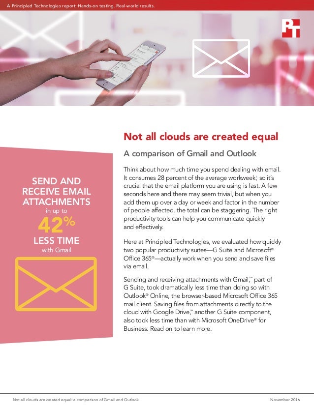 not all clouds are created equal a comparison of gmail and outlook email flyer gmail