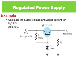 Regulated Output Power Supply Basics: Unregulated & Regulated DC | PPT