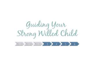 Guiding Your
Strong Willed Child
0

1

2

3

4

5

6

 