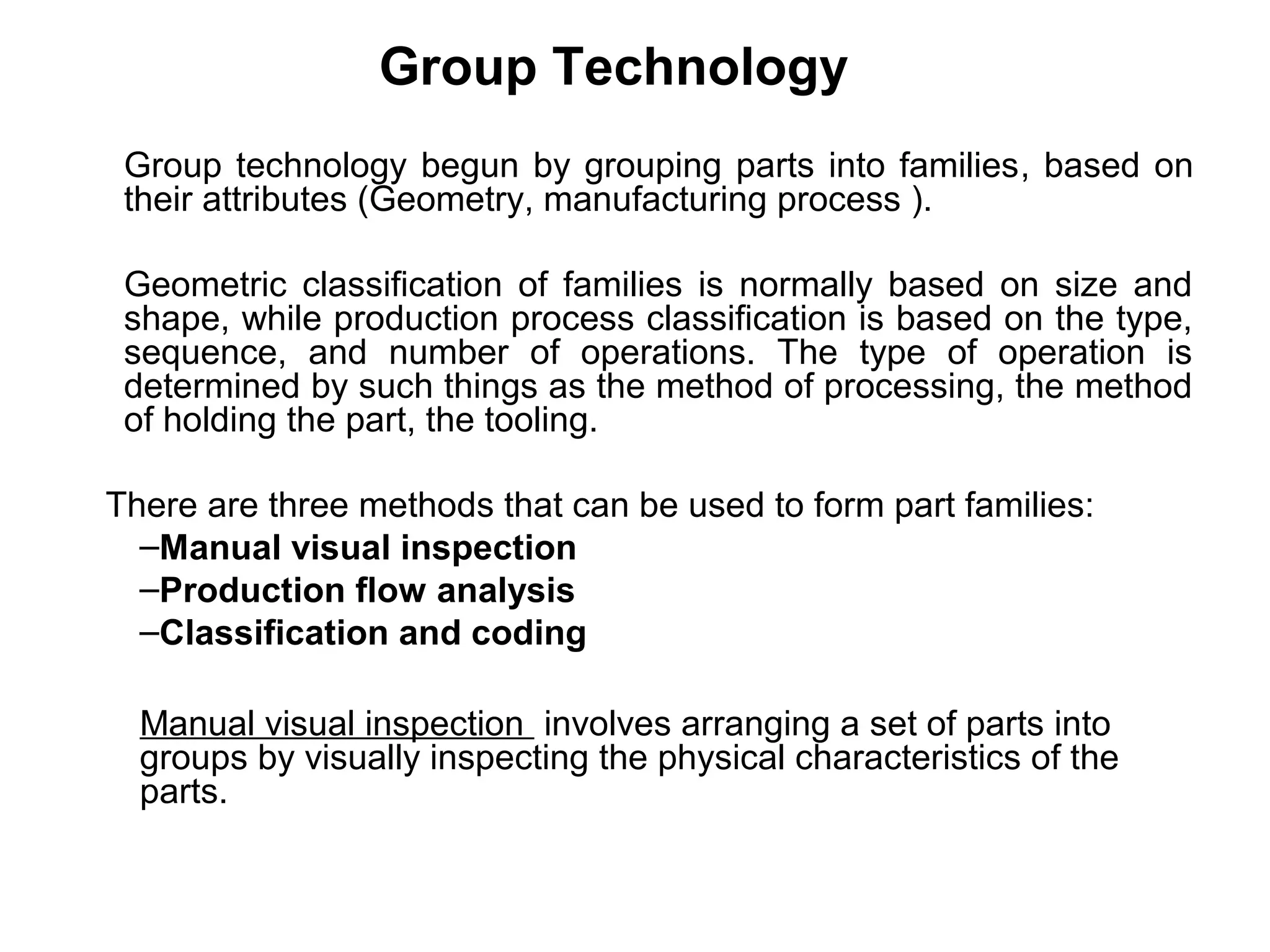 group technology | PPT