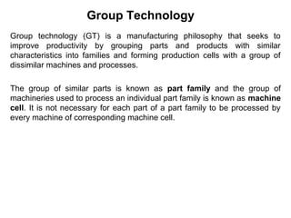 group technology | PPT