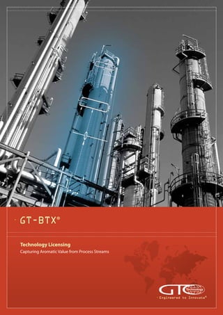 GT-BTX®
Technology Licensing
Capturing Aromatic Value from Process Streams
Engineered to Innovate®
 