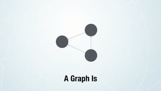 A Graph Is
 
