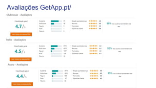 Avaliações GetApp.pt/
 