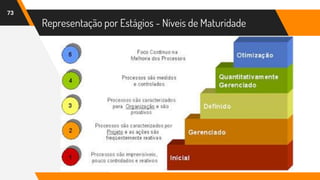 Representação por Estágios - Níveis de Maturidade
73
 