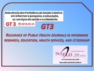 José Leopoldo Ferreira Antunes - Os periódicos de saúde coletiva e o webqualis: Situação atual e nova avaliação Slide 1