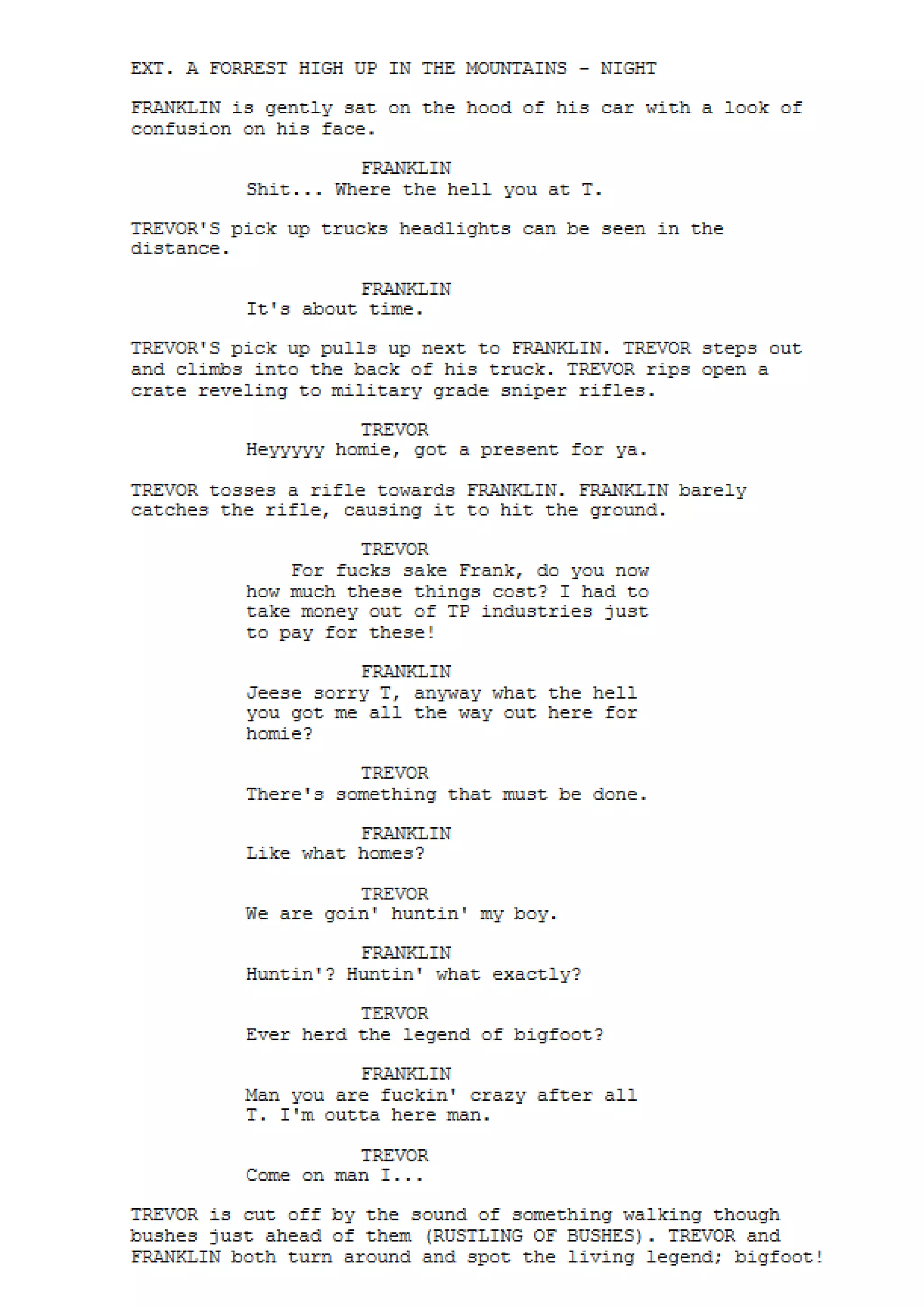 Gta5 script full | DOCX