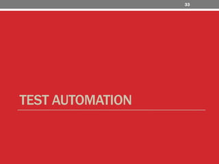 Test Automation33