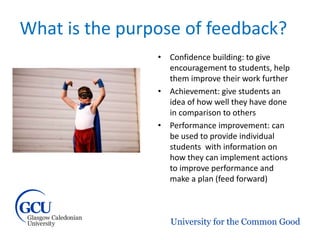 Giving effective feedback and feedforward | PPTX