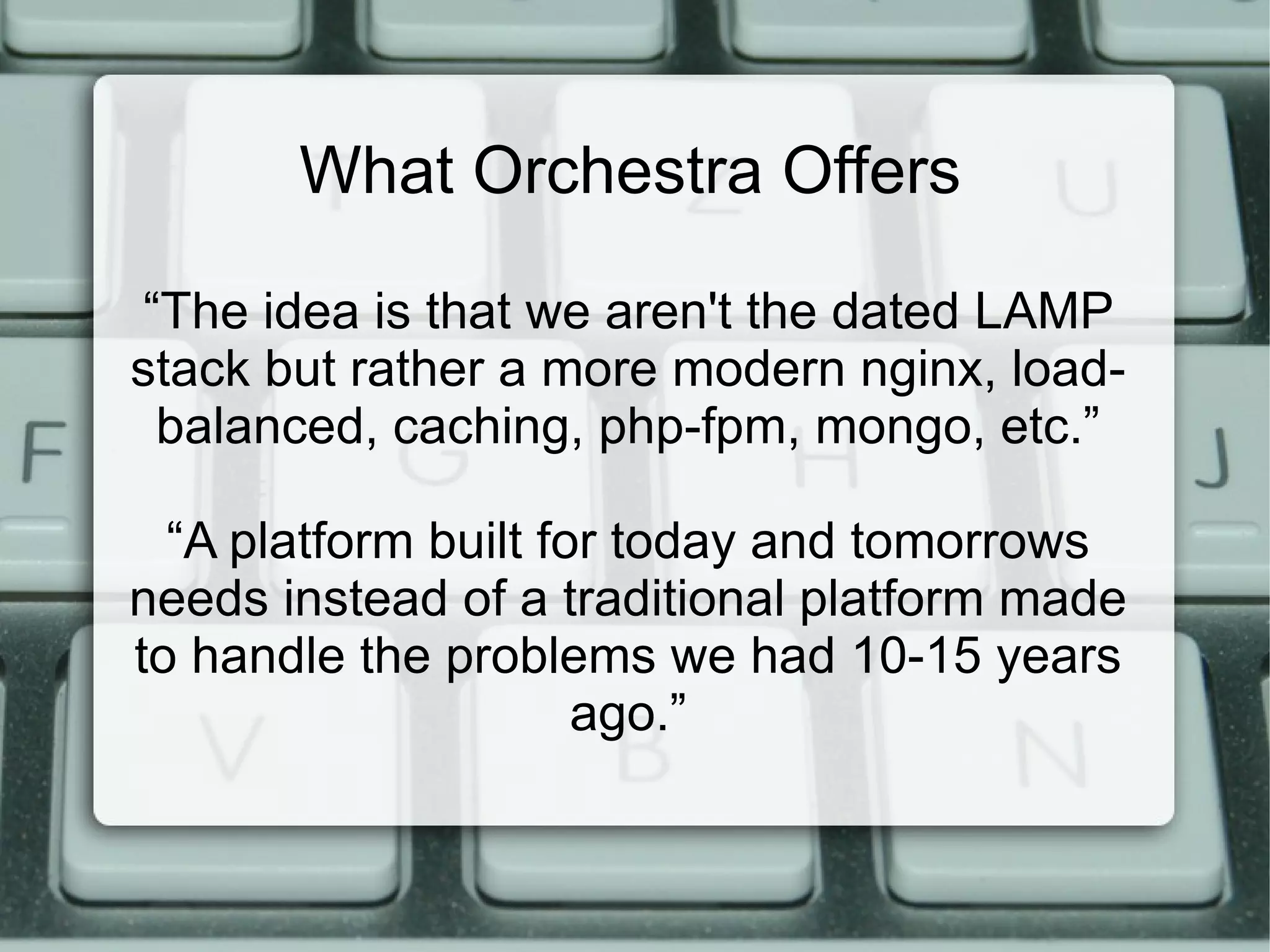 Web-server modules are the key 