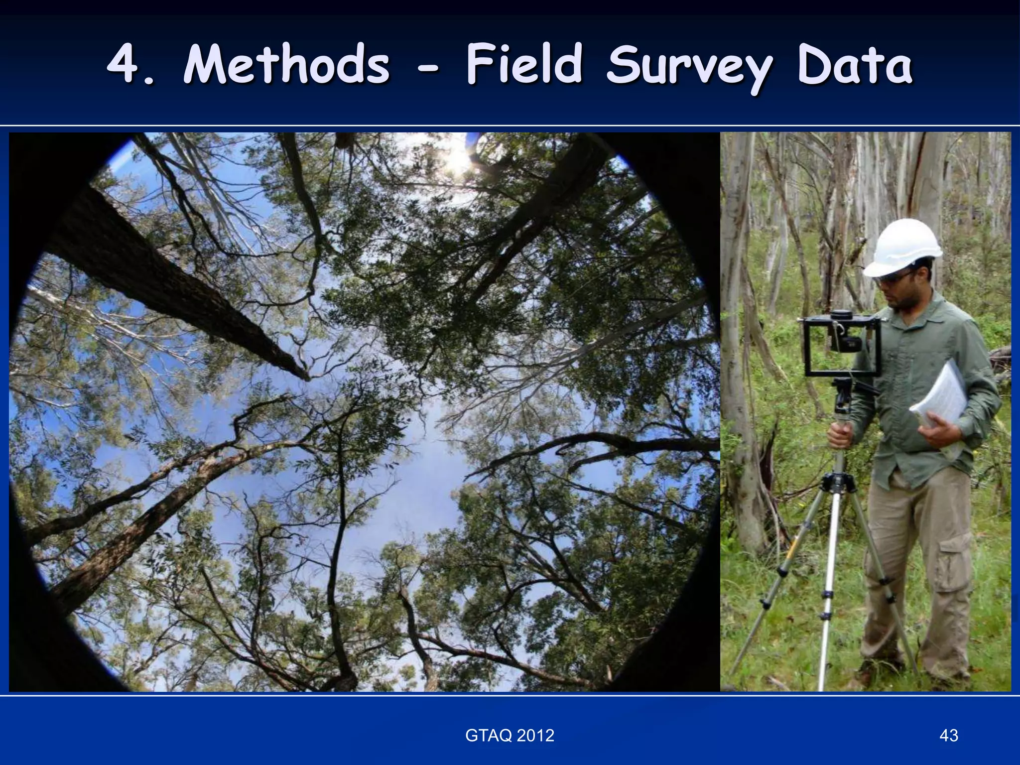 4. Methods - Field Survey Data




             GTAQ 2012           43
 