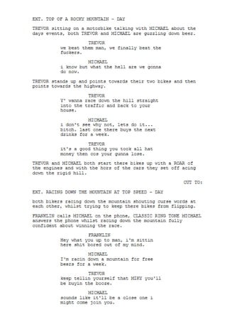 Gta v script | DOCX
