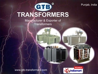 Punjab, India Manufacturer & Exporter of Transformers  