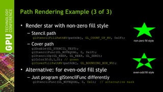 GTC 2012: GPU-Accelerated Path Rendering | PPT