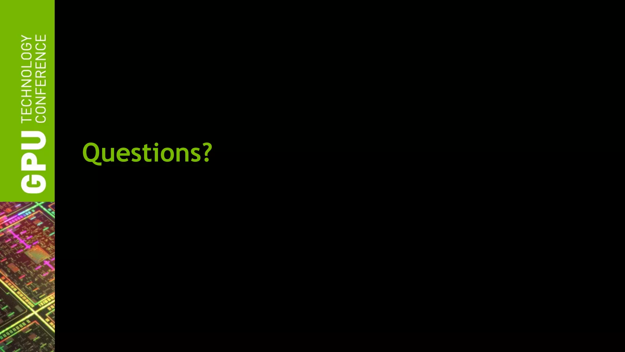 Questions?
 