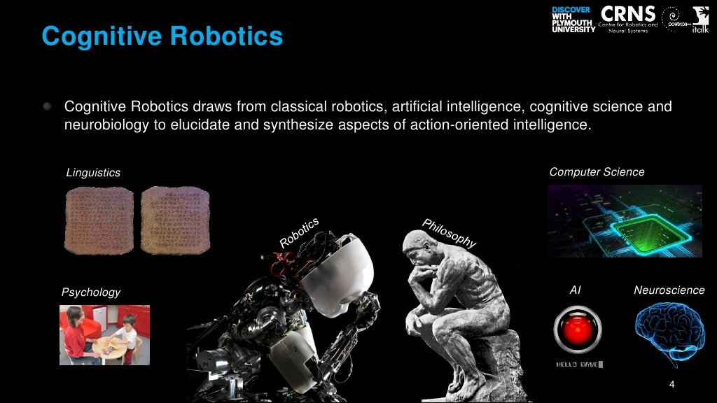 Cognitive Robotics Cognitive Robotics draws
